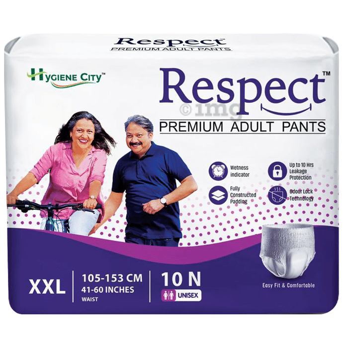 Respect  Unisex Adult Diaper Pants Style XXL