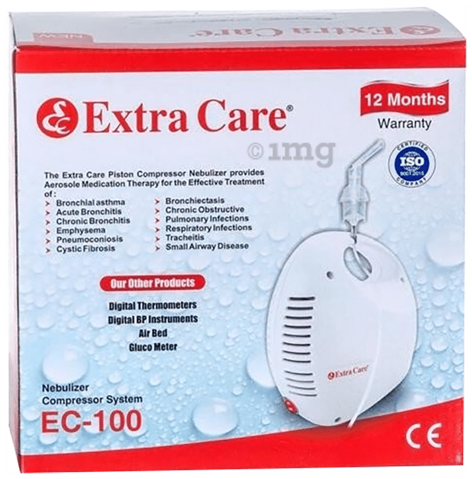 Extra Care EC 100 Nebulizer Compressor System