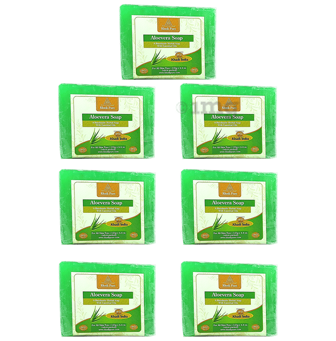 Khadi Pure Aloevera Soap (125gm Each)