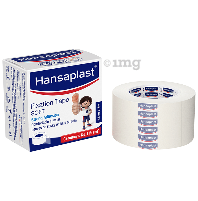 Hansaplast Soft Fixation Tape 2.5cm x 5m
