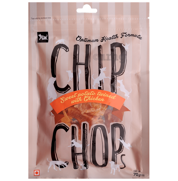 Chip Chops Sweet Potato Twined with Chicken (70gm Each)