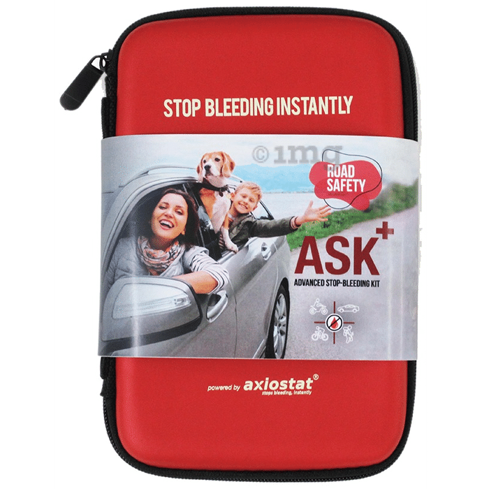 ASK+ Advanced Stop-Bleeding Kit/First Aid Kit/Safety Kit Road Safety