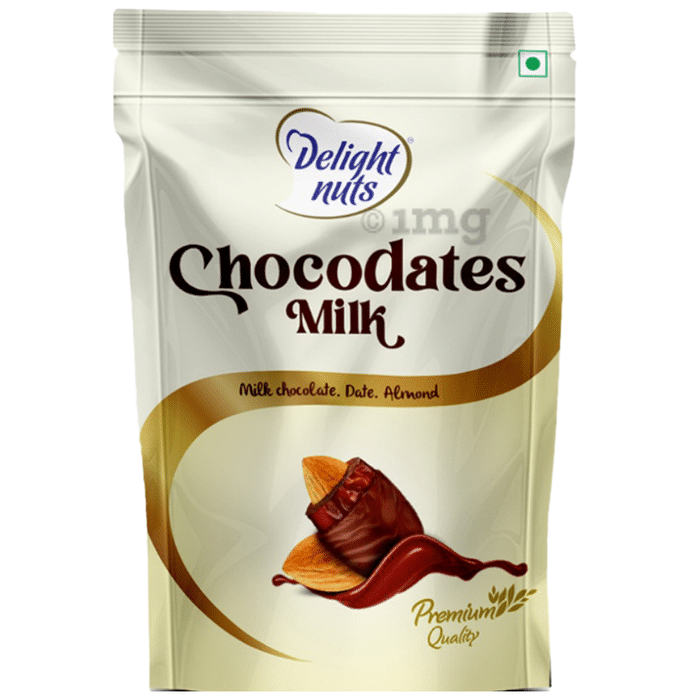 Delight Nuts Chocodates Milk Chocolate