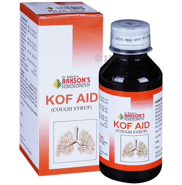Bakson's Homeopathy Kof Aid Cough Syrup
