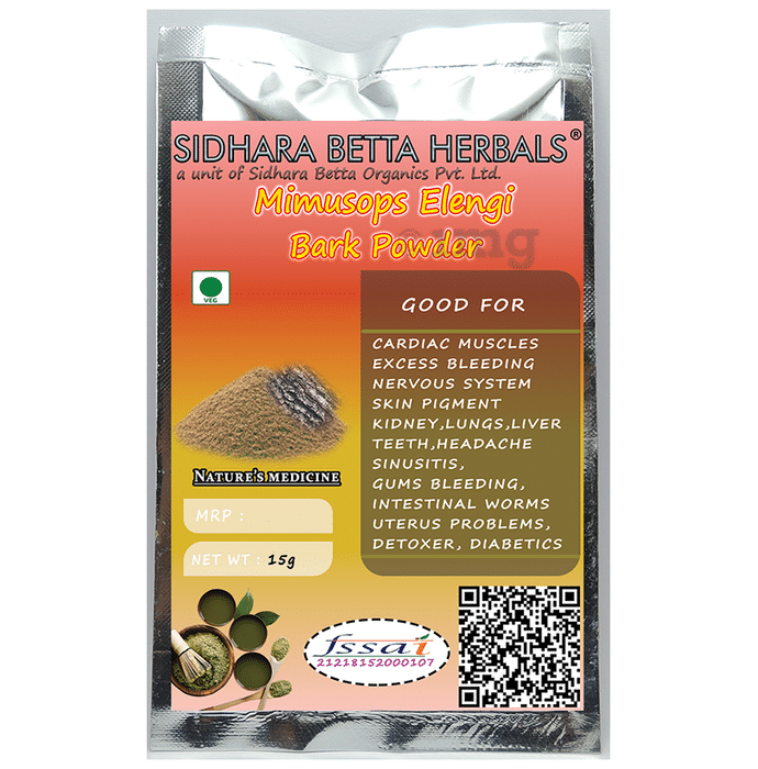 Sidhara Betta Herbals Mimusops Elengi Bark Powder
