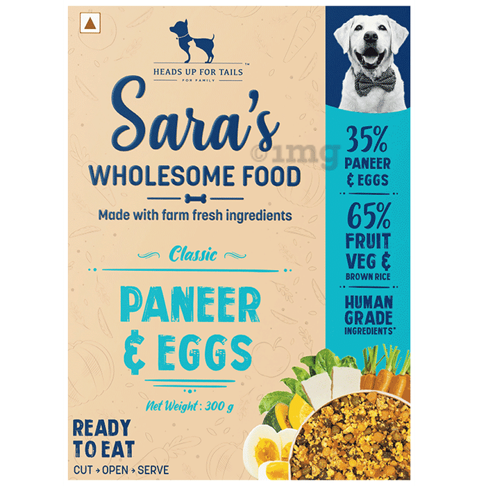 Heads Up For Tails Sara's Wholesome Food Classic Paneer and Eggs