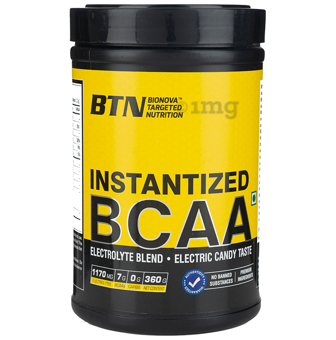 BTN Instantized BCAA Electrolyte Blend Powder Electric Candy