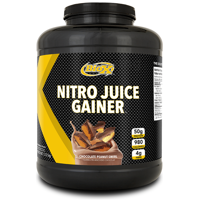 BioX Nitro Juice Gainer Chocolate Peanut Swirl