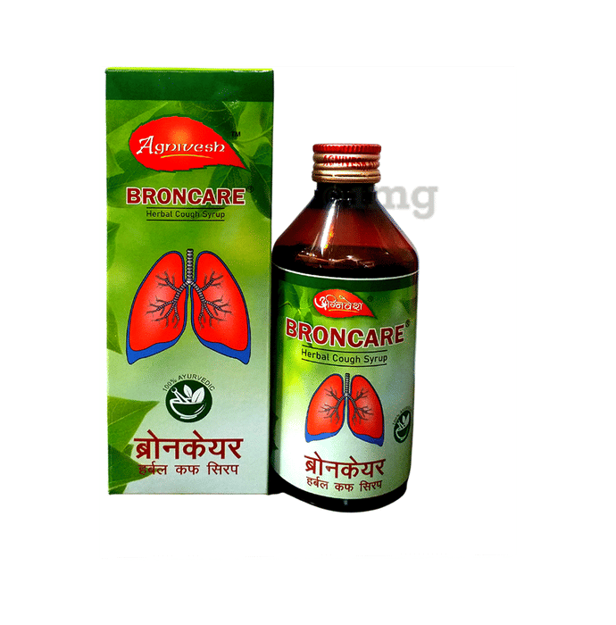 Agnivesh Broncare Herbal Cough Syrup Buy bottle of 200 ml Syrup at