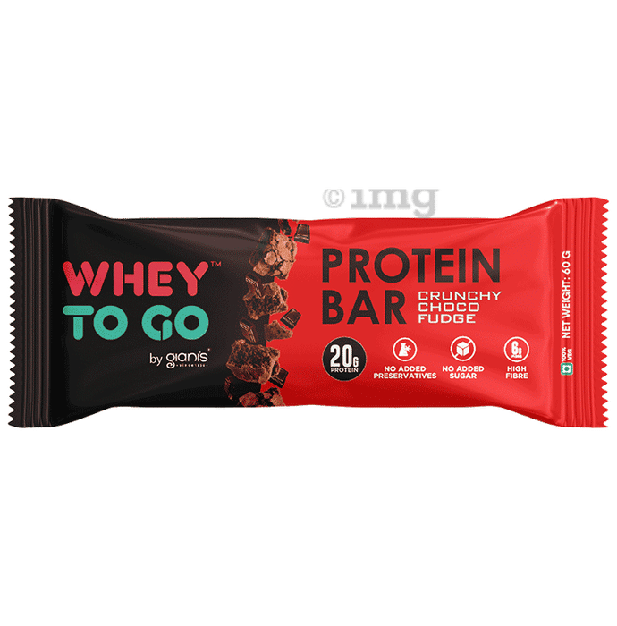 Whey To Go Protein Bar Crunchy Choco Fudge