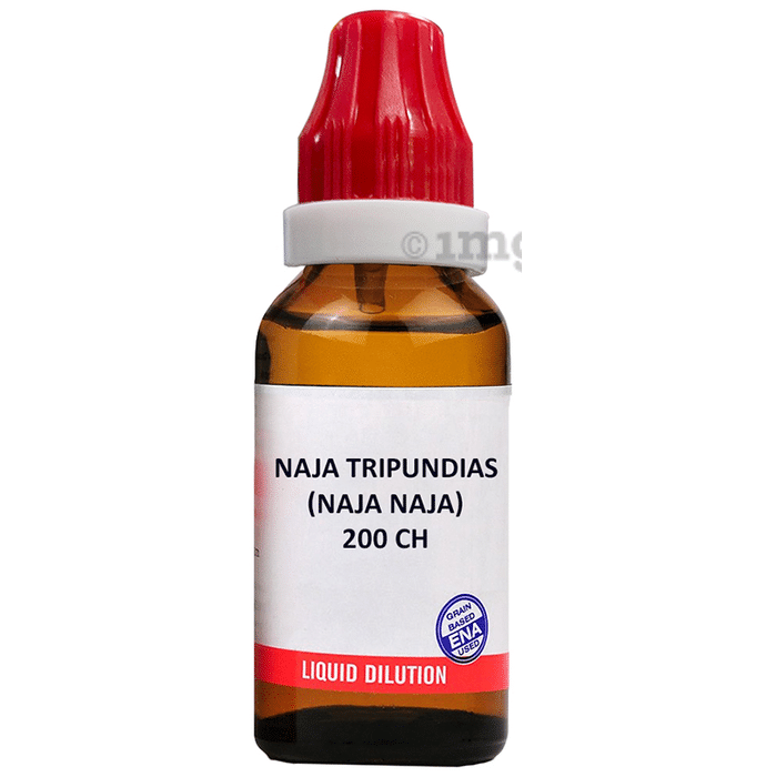 Bjain Naja Tripundias (Naja Naja) Dilution 200 CH