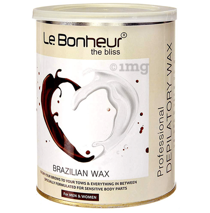 Le Bonheur Brazilian Wax with Post Wax Oil 30ml & Pre Wax Gel 45ml Free