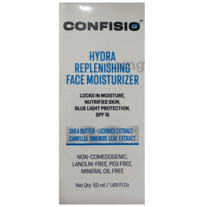 Confisio Hydra Replenishing Face Moisturizer Moisturiser SPF 15