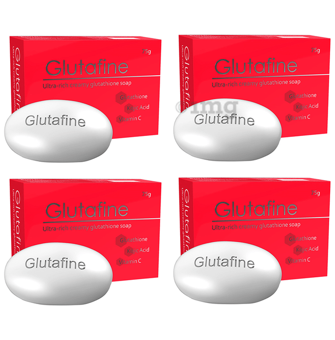 Glutafine Soap (75gm Each)