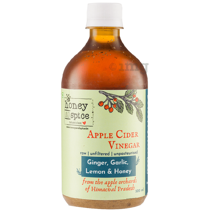 Honey and Spice Apple Cider Vinegar Ginger Garlic Lemon and Honey