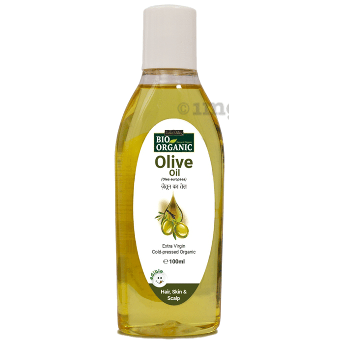 Indus Valley Bio Organic Extra Virgin Olive Cold Pressed Organic Olive Massage Oil