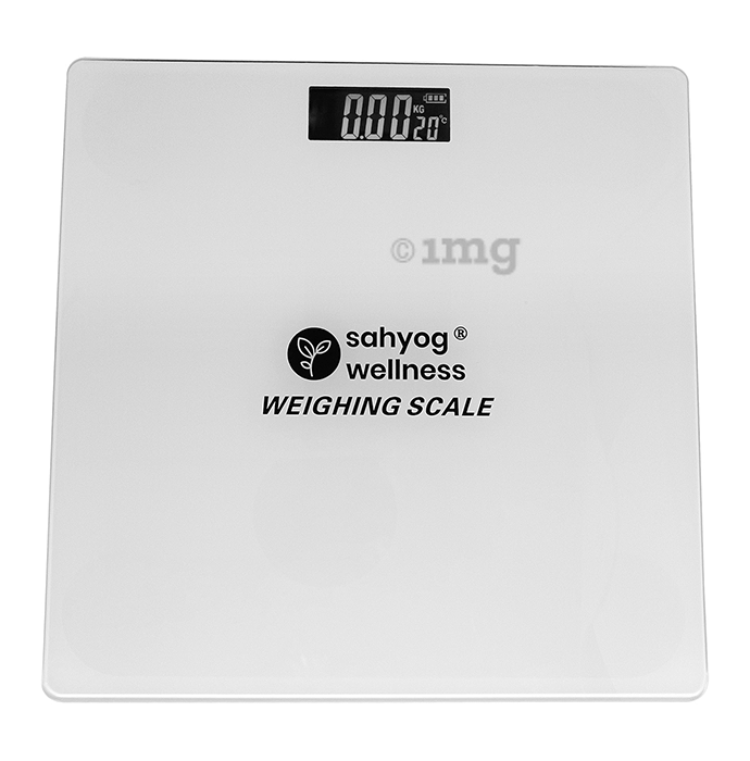 Sahyog Wellness Personal Digital Weighing Scale White