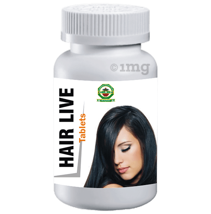 Chandigarh Ayurved Centre Hair Live Tablet