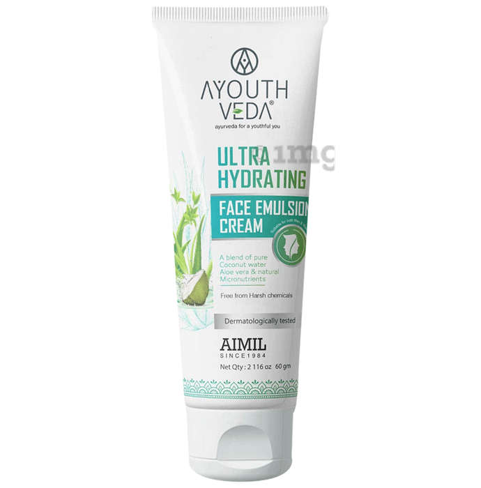 Ayouth Veda Ultra Hydrating Face Emulsion Cream