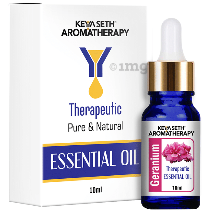 Keya Seth Aromatherapy Therapeutic Essential Oil Geranium