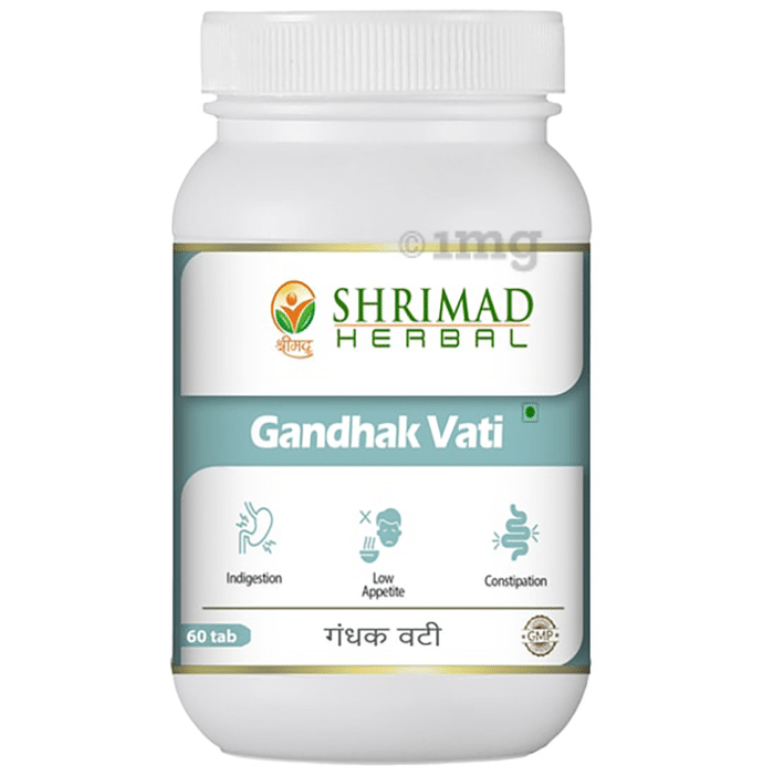 Shrimad Herbal Gandhak Vati Tablet