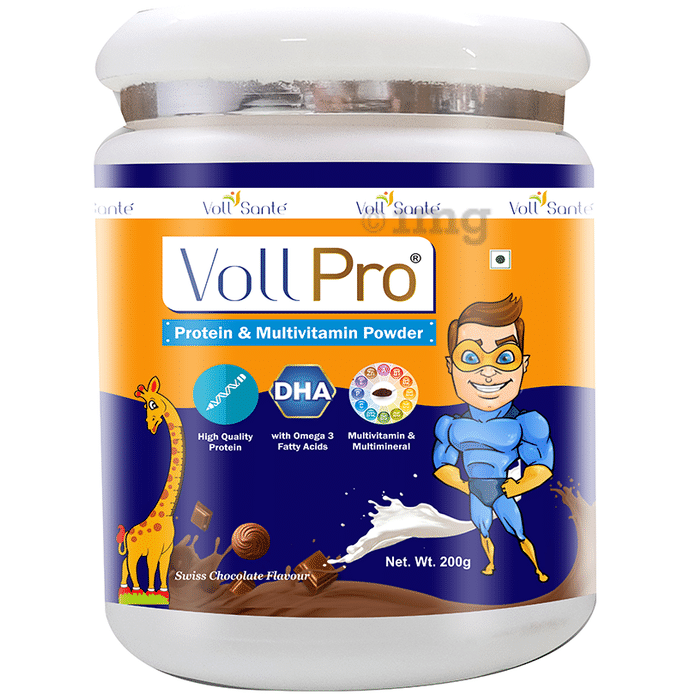 Voll Sante Voll Pro Protein & Multivitamin Powder Swiss Chocolate