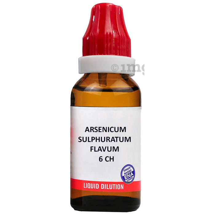 Bjain Arsenicum Sulphuratum Flavum Dilution 6 CH