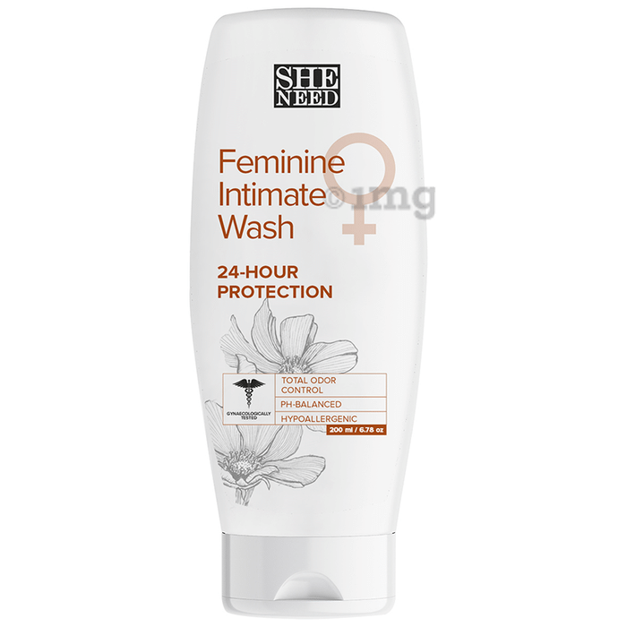 SheNeed Feminine Intimate Wash 24 Hour Protection
