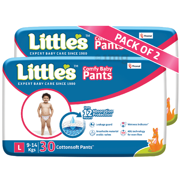 Little's Comfy Baby Pants (30 Each) Large