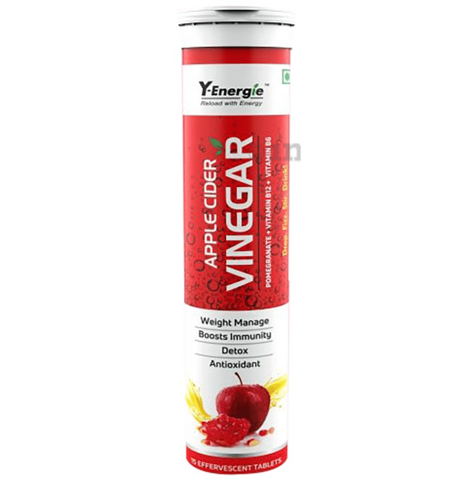 Y-Energie Apple Cider Vinegar Effervescent Tablet