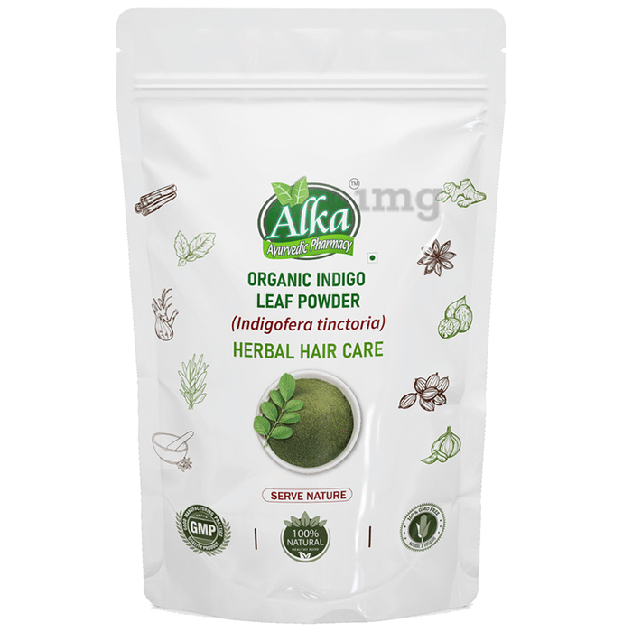 Alka Ayurvedic Pharmacy Organic Indigo Leaf Powder