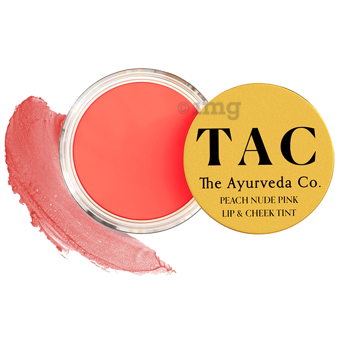 TAC The Ayurveda Co. Peach Nude Pink Lip & Cheek Tint