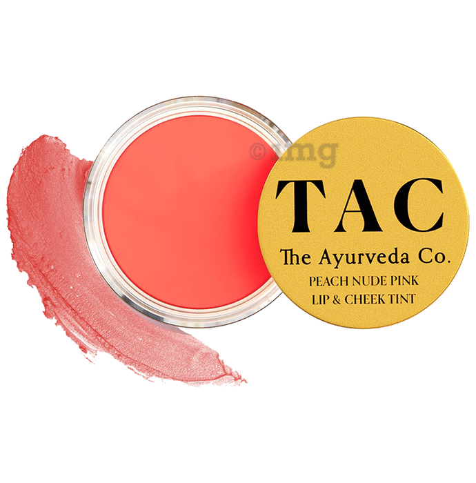 TAC The Ayurveda Co. Peach Nude Pink Lip & Cheek Tint