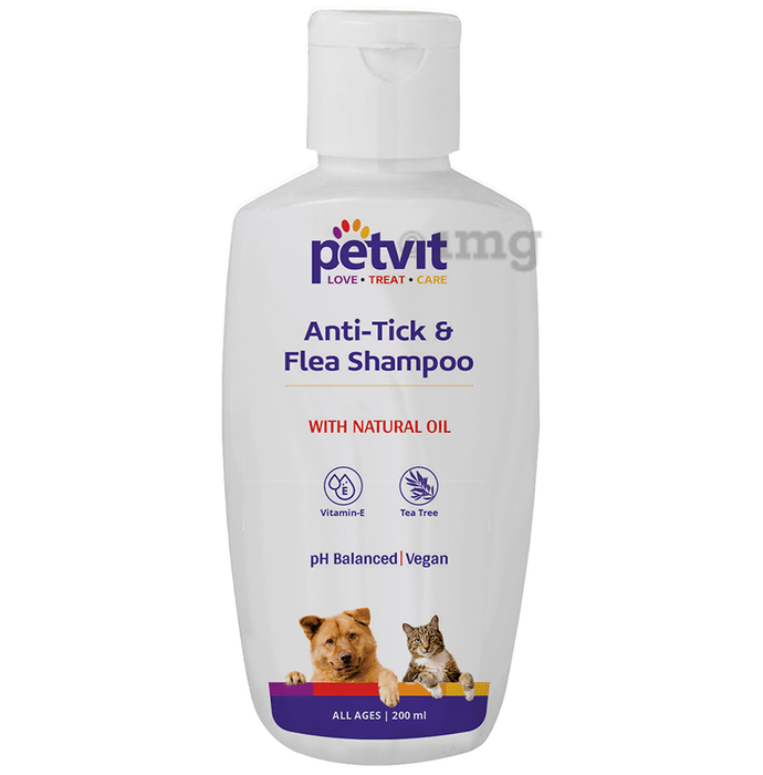 Petvit Anti-Tick & Flea Shampoo