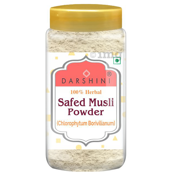 Darshini Safed Musli/White Musli/Chlorophytum Borivilianum Powder