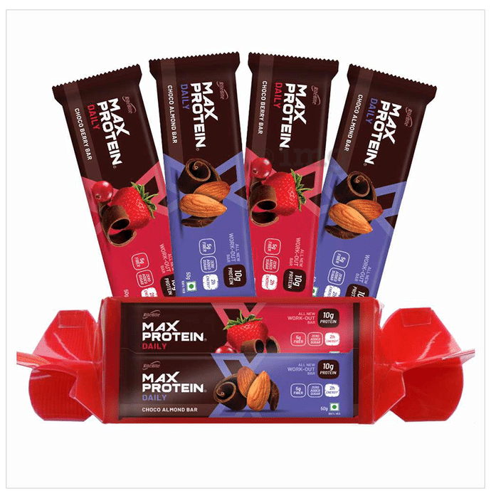RiteBite Max Protein Bar Assorted Gifting Candy Pack Daily