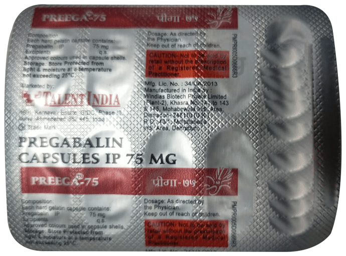 Preega 75 Capsule