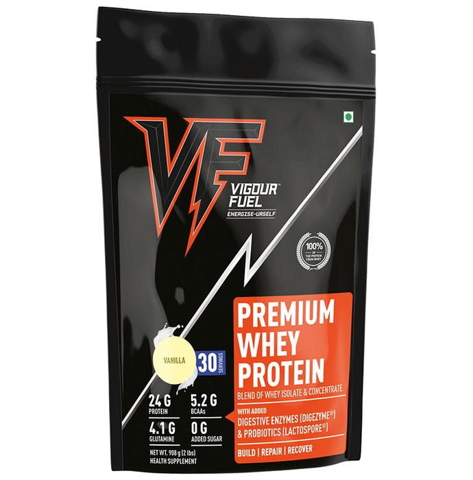 Vigour Fuel 100% Pure Whey Protein Premium French Vanilla