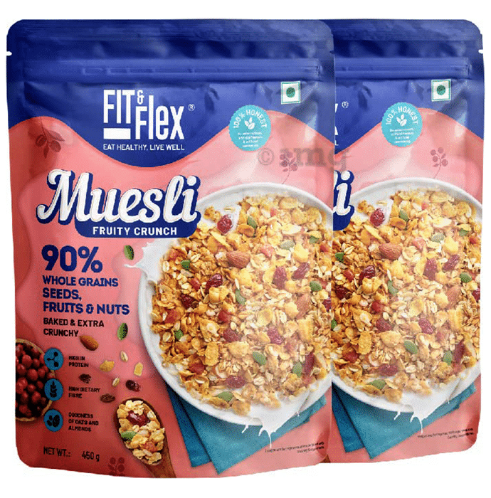 Fit & Flex Muesli Fruity Crunch (450gm Each)