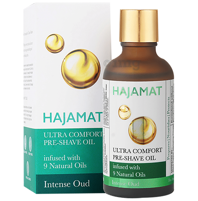 Hajamat Ultra Comfort Pre-Shave Oil Intense Oud