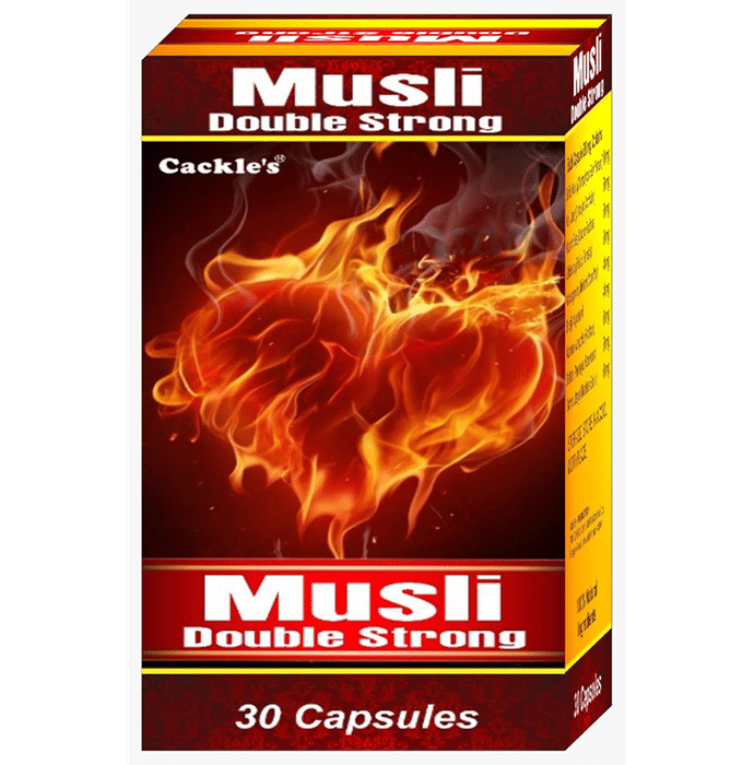 Cackle's Musli Double Strong Capsule