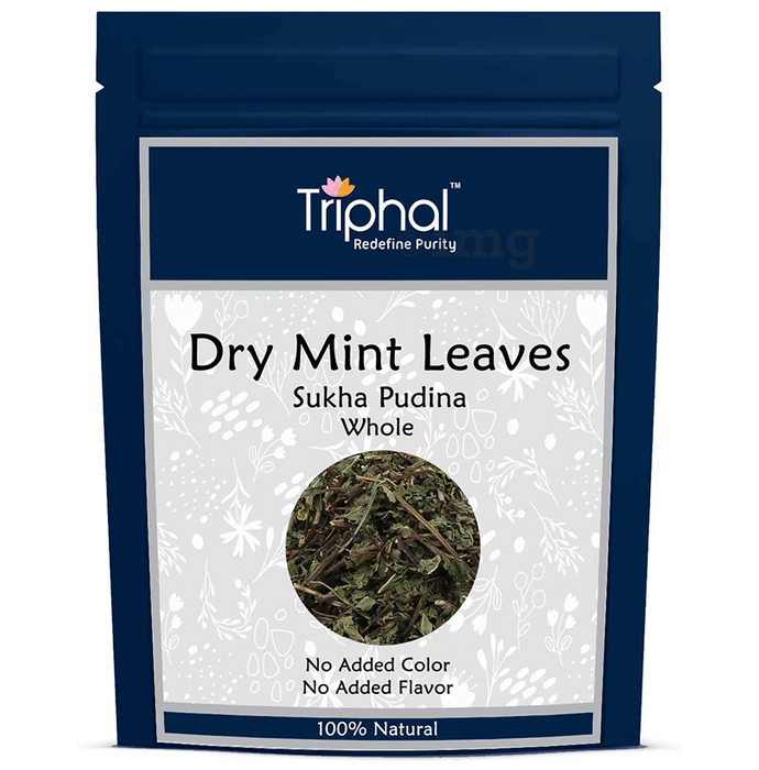 Triphal Dry Mint Leaves Sukha Pudina Whole