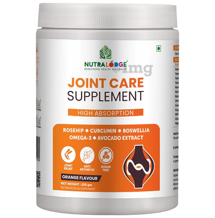 Nutralodge Joint Care Supplement Sugar Free Orange