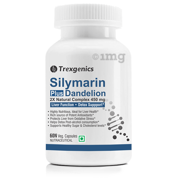 Trexgenics Silymarin Plus Liver Care & Detox Veg Capsule