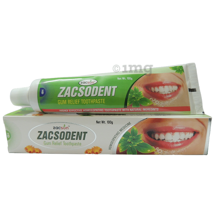 Zacson Zacsodent Gum Relief Toothpaste
