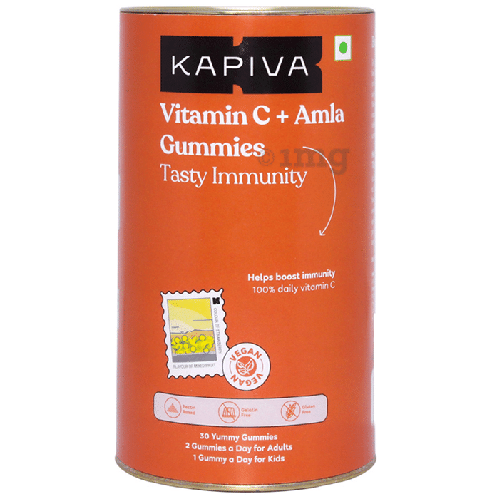 Kapiva Vitamin C+Amla Gummies Mixed Fruit
