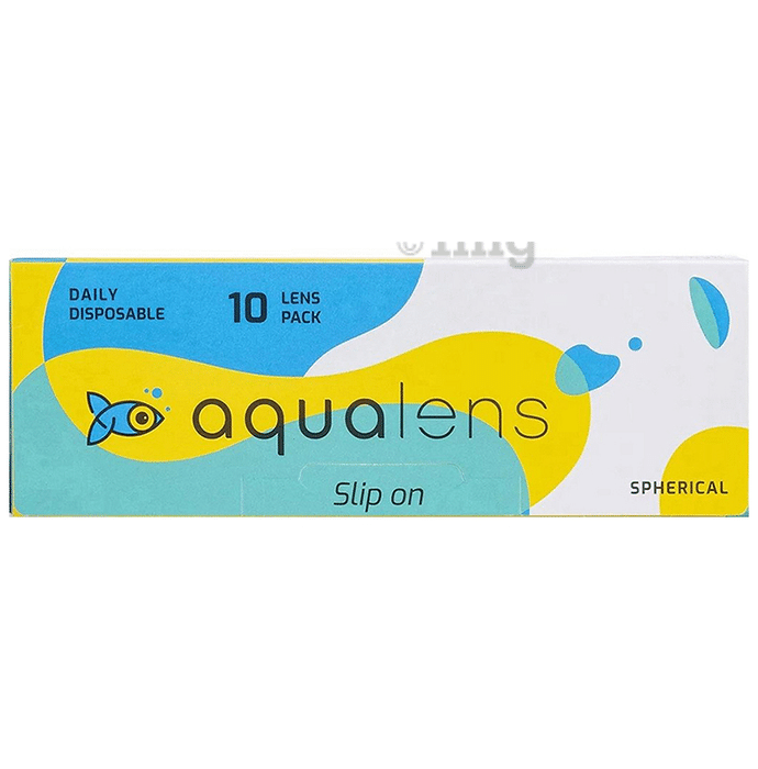 Aqualens Daily Disposable Contact Lens with UV Protection Optical Power -4.25