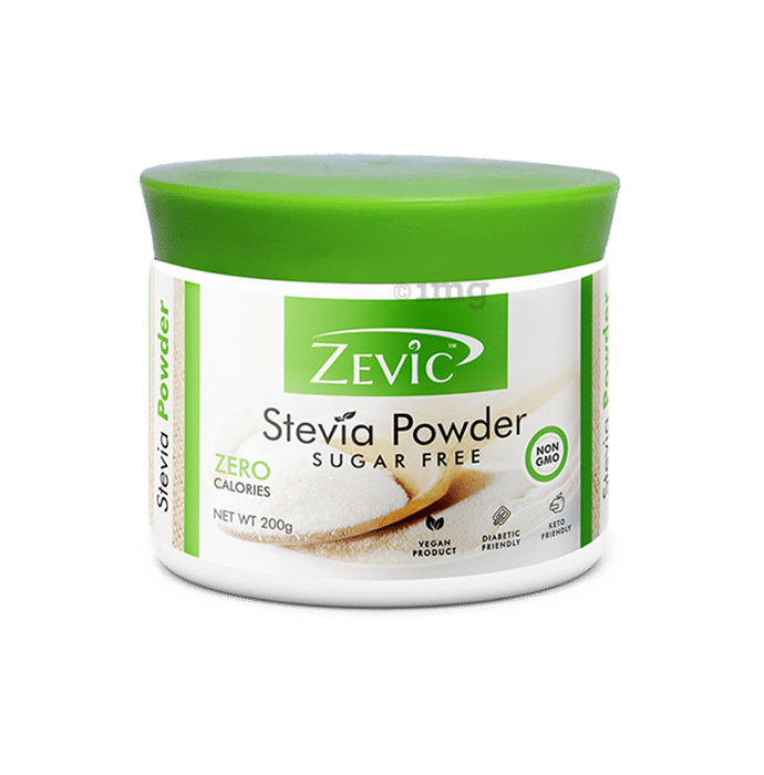 Zevic Stevia Sugar Free Sweetener | Zero Calorie Powder Sugar Free