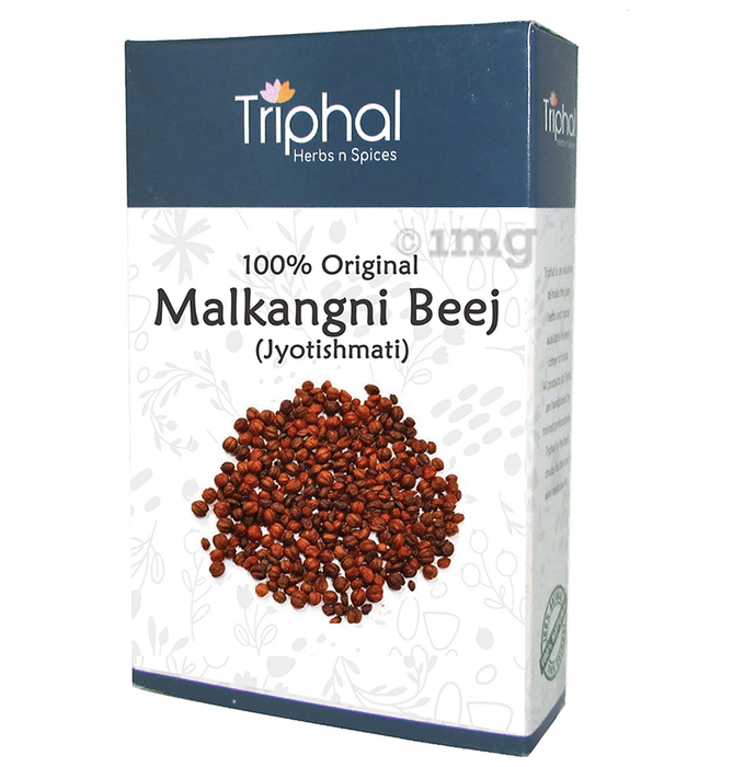 Triphal Malkangni Seeds/ Jyotishmati Beej/ Celastrus Paniculatus