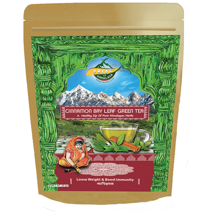 Pride Of Himalaya Cinnamon Bay Leaf Green Tea